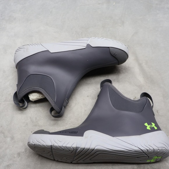 Under Armour Men 9D Deck Boots Black Charged Shoreman Waterproof Fishing Pull-On main image 10